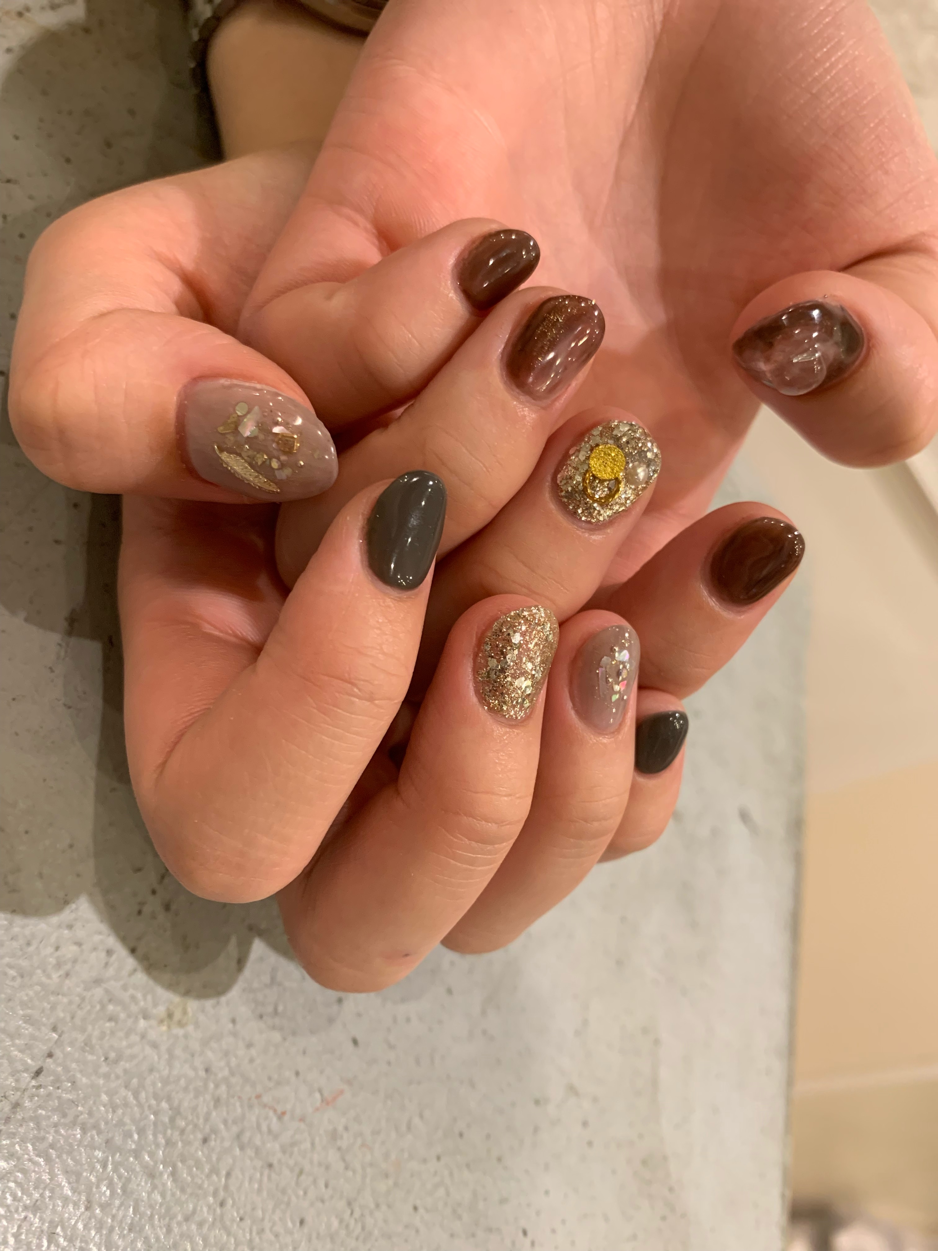 オススメネイル 広島のヘアサロン オッドジョブス